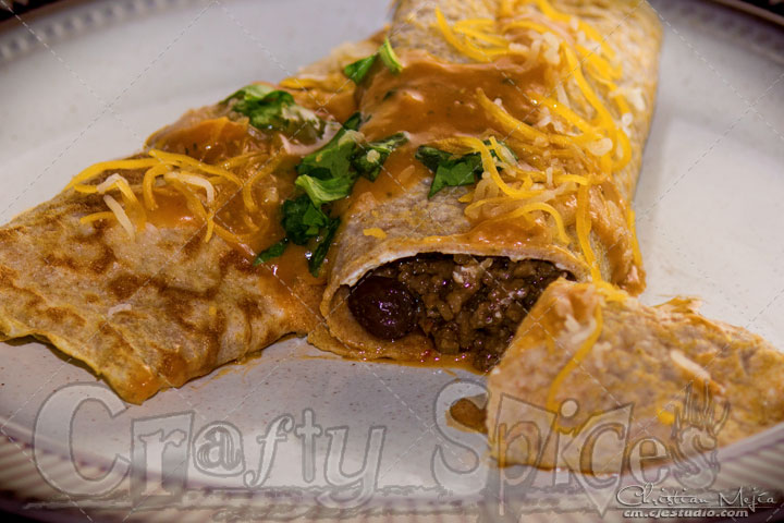 Burrito Whole Wheat Crepe 