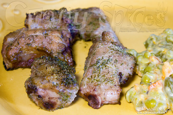 Garlic-Dill Baby Back Ribs Garlic-Dill Baby Back Ribs