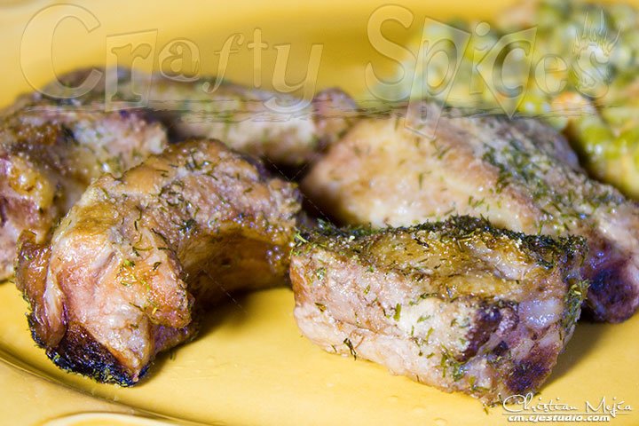 Garlic-Dill Baby Back Ribs Garlic-Dill Baby Back Ribs