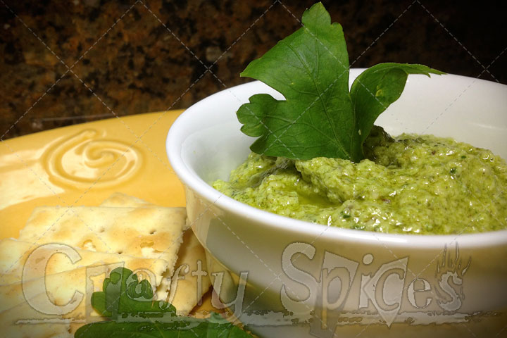 Simple Herb Appetizer spread