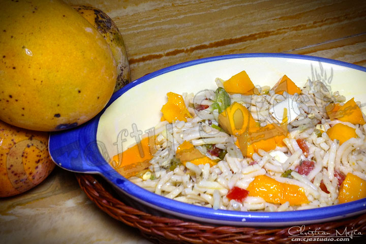 Mango Pasta Salad