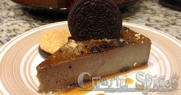 Oreo Flan de Queso