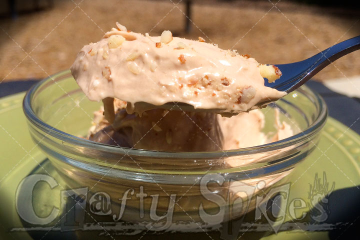 Tasty Peanut Butter and Nuttela Mousse