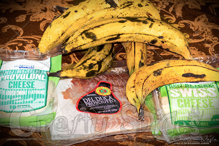 Stuffed Yellow Plantain - Ingredients Stuffed Yellow Plantain - Ingredients