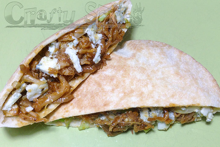 Pulled Pork Pita Dinner