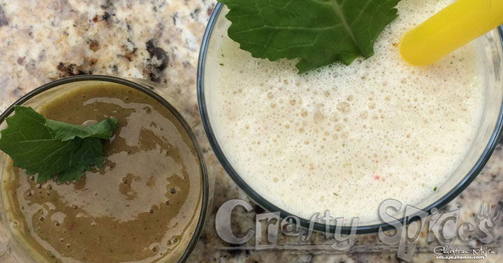 Strawberry, Banana, Spinach and Kale Smoothie and Shake