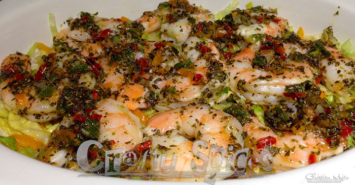 Seasoned Shrimp - Salad topper