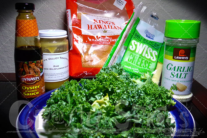 Sweet Kale Sliders - Ingredients 