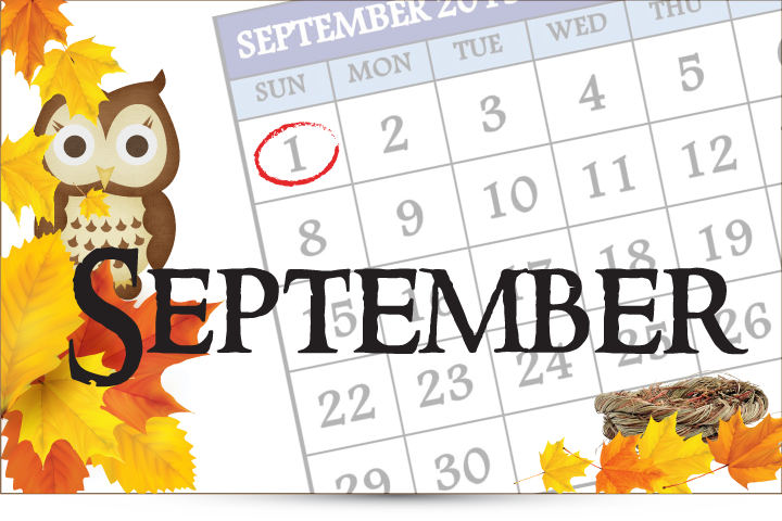 September is the month!