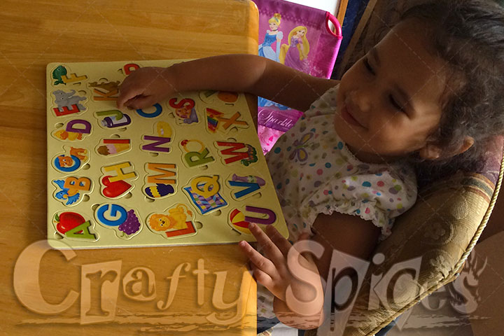 Our little one is enjoying Home School work Our little one is enjoying Home School work