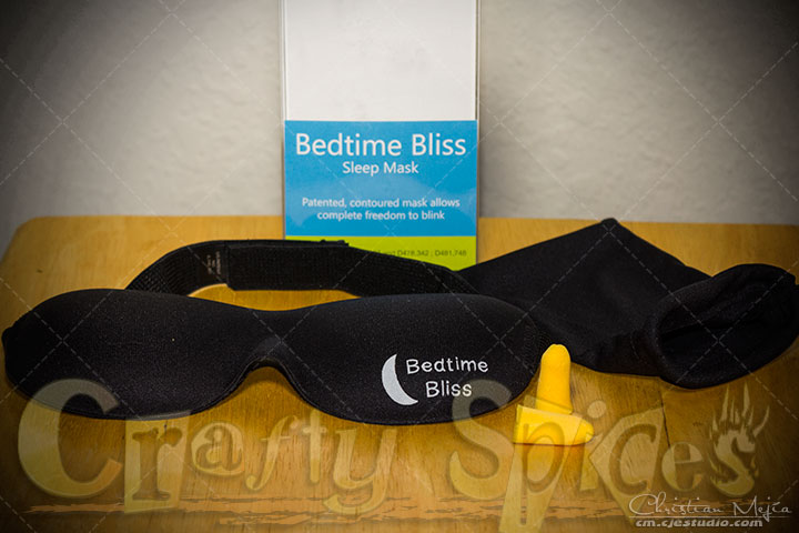 Comfortable Sleep Mask, Ear Plugs and Carry Case