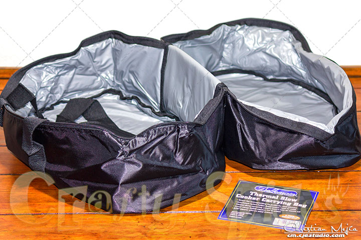 Bellemain Thermal Slow Cooker Carrying Bag - Inside view