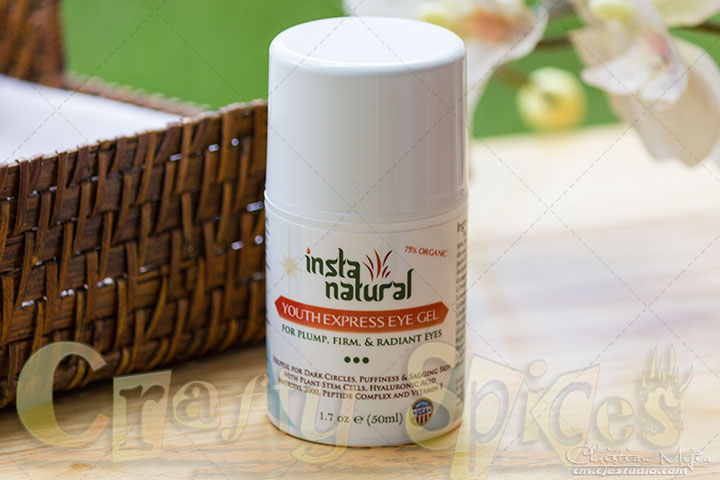 Under Eye Treatment Gel for Dark Circles, Puffy Eyes & Sagging Skin from InstaNatural