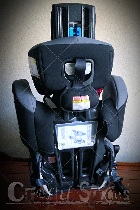 Kiddy World Plus Car Seat, back side Kiddy World Plus Car Seat, back side