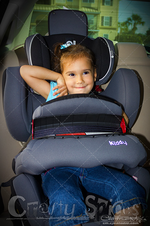 Our four year old travelling on the Kiddy World Plus Car Seat Our four year old travelling on the Kiddy World Plus Car Seat