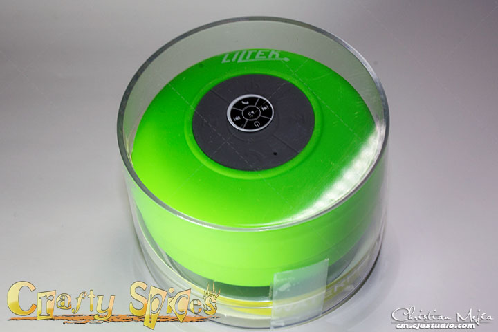 Liztek JSS-100 HD Water Resistant Bluetooth 3.0 Shower Speaker