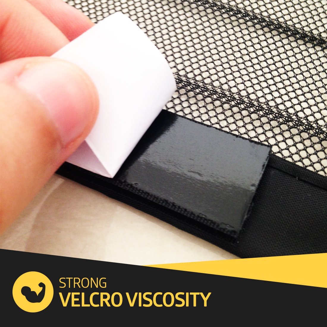 MAG Magnetic Screen Door - Velcro Viscosity