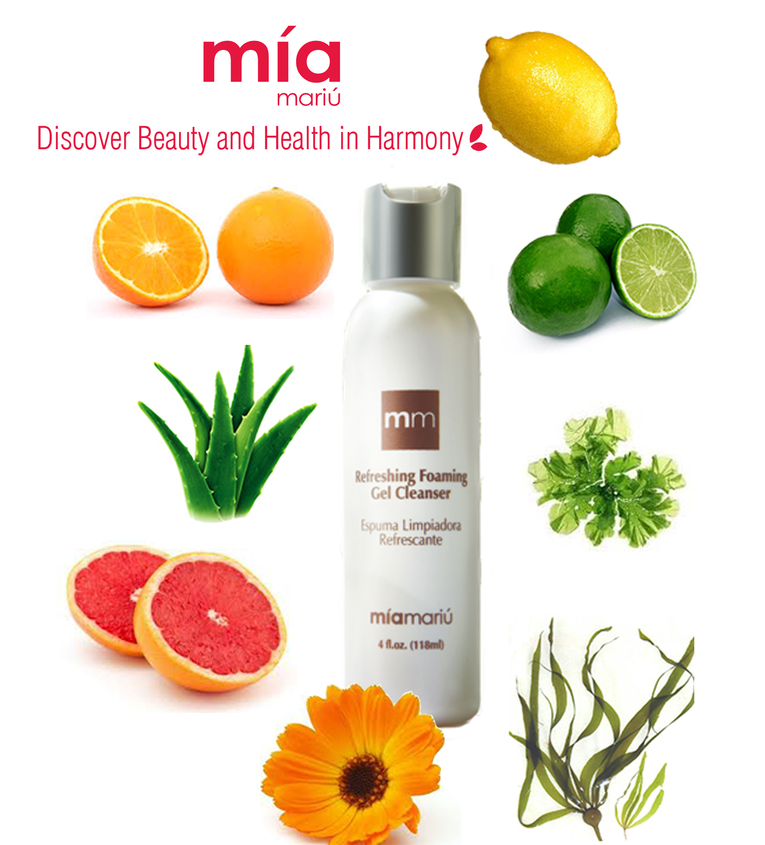  Mia Mariu’s Refreshing Foaming Gel Cleanser