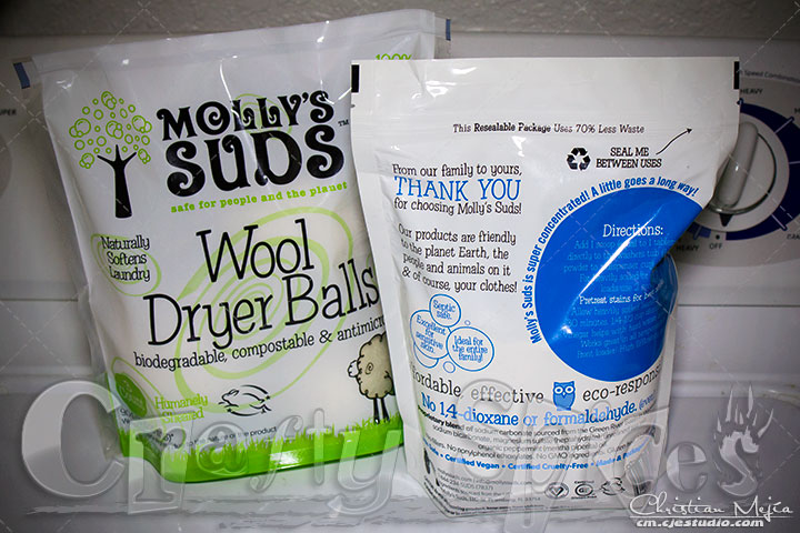 Molly's Suds Laundry Powder and Wool Dryer Balls