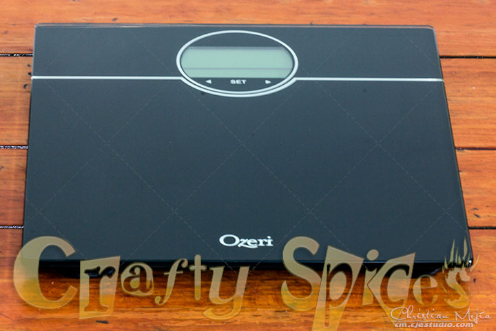Ozeri WeightMaster 400 lbs Digital Bath Scale in action