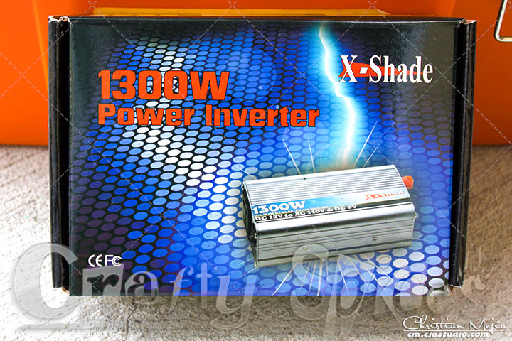 X-Shade power Inverter 1300W box