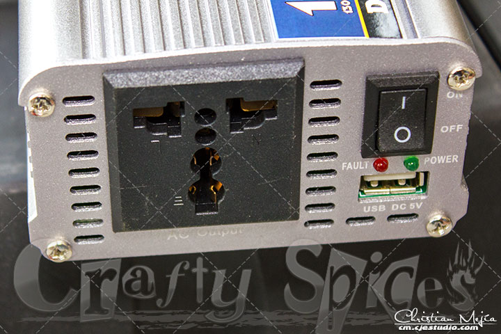X-Shade power Inverter 1300W outlet X-Shade power Inverter 1300W outlet