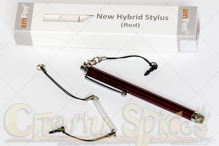 AmPen Hybrid Stylus with Replaceable Fiber Mesh Tip 
