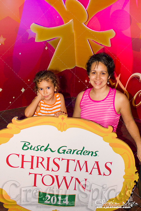 Kira and Me at Busch Gardents Christmas Town Kira and Me at Busch Gardents Christmas Town
