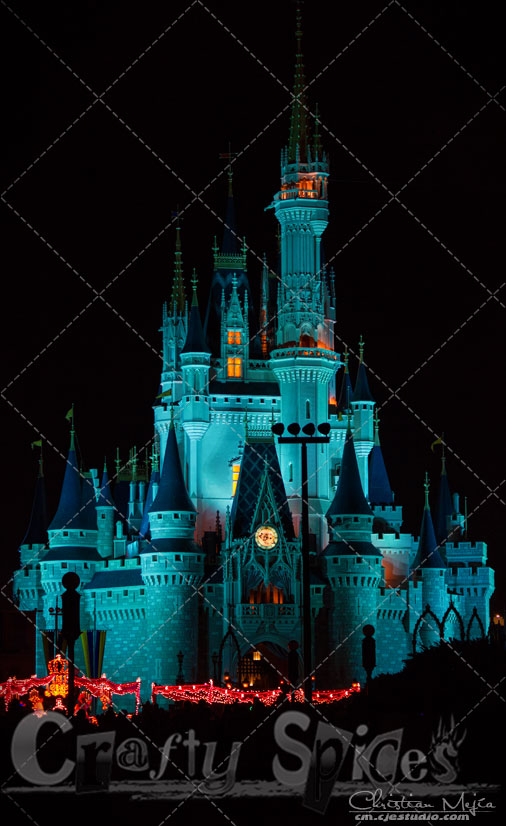 Walt Disney World, Cinderella Castle in Blue Walt Disney World, Cinderella Castle in Blue