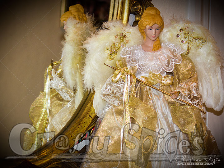 Golden Christmas Angel Golden Christmas Angel