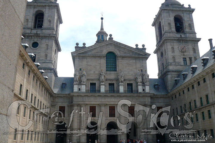 El Escorial Patio de los Reyes El Escorial Patio de los Reyes