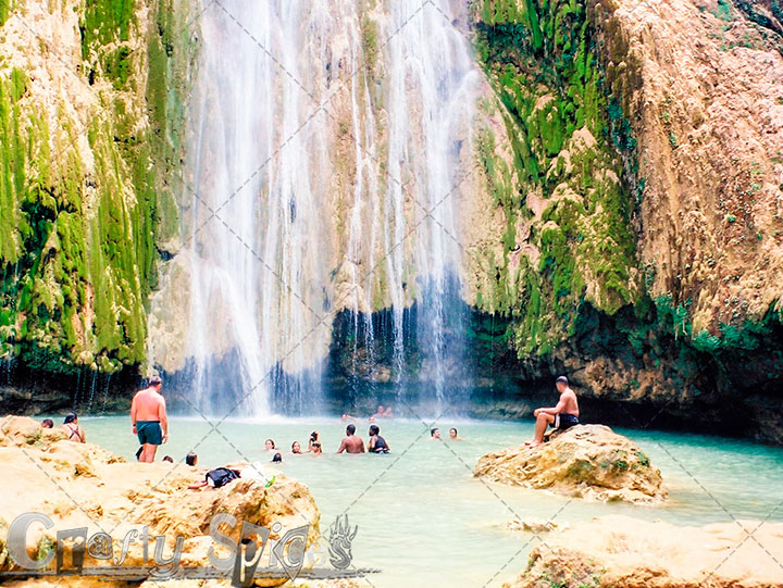 Salto del Limon, Natural Pool. Salto del Limon, Natural Pool.