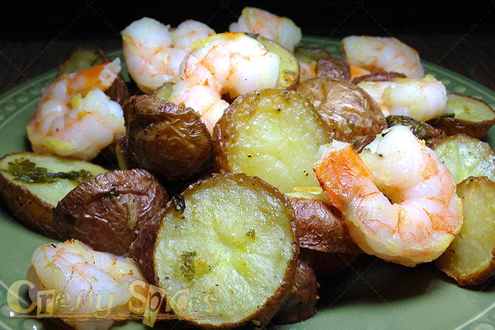 Potatoes with Shrimps - Ready to eat