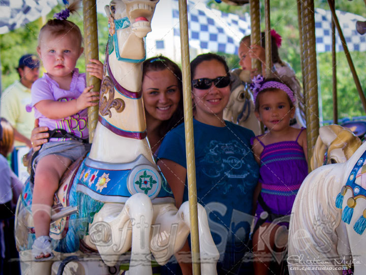 The Girls in the Carousel