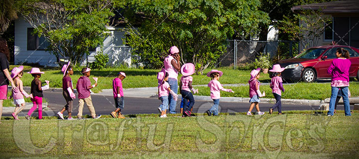 Walk for the cure! Walk for the cure!