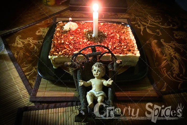 Baby Jesus Birthday Cake