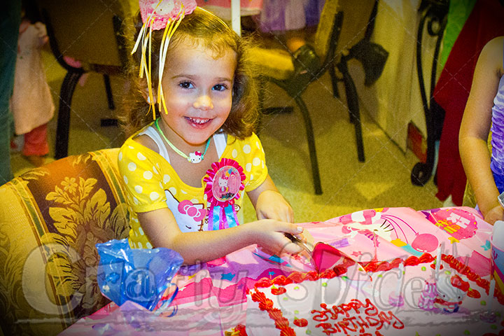 Kira's Big Day - Cutting the Cake