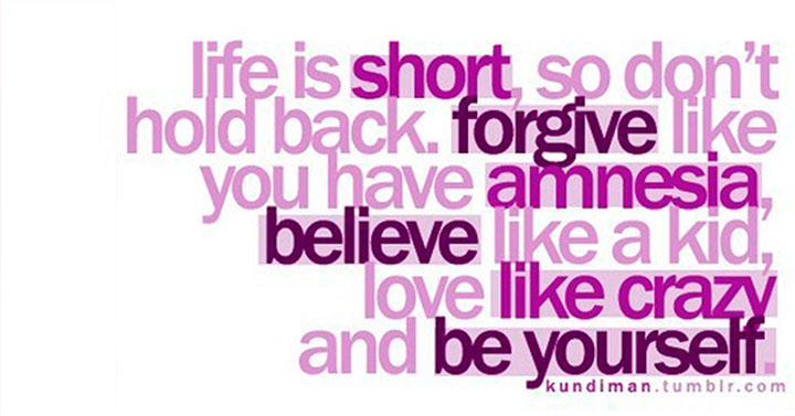 Life is too short