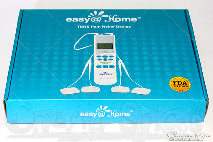 Easy@Home TENS Handheld Electronic Pulse Massager Box