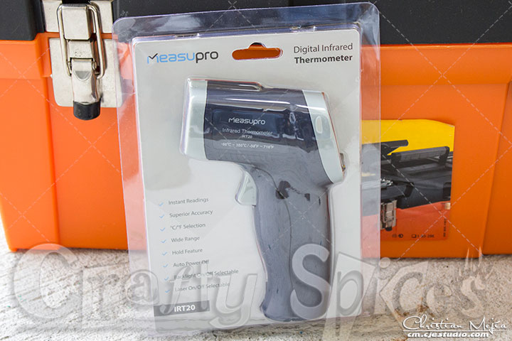 MeasuPro IRT20 Temperature Gun Non-Contact Infrared Thermometer with Laser Targeting