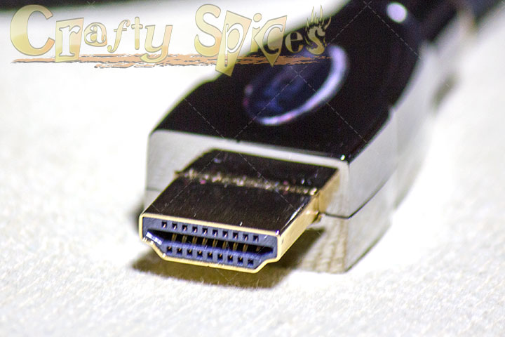 4K HDMI Cable Ultra Premium Series by Solid Cordz® - The Connector