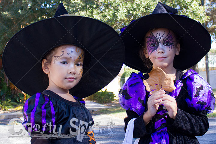 Sweet little witches Halloween 2016