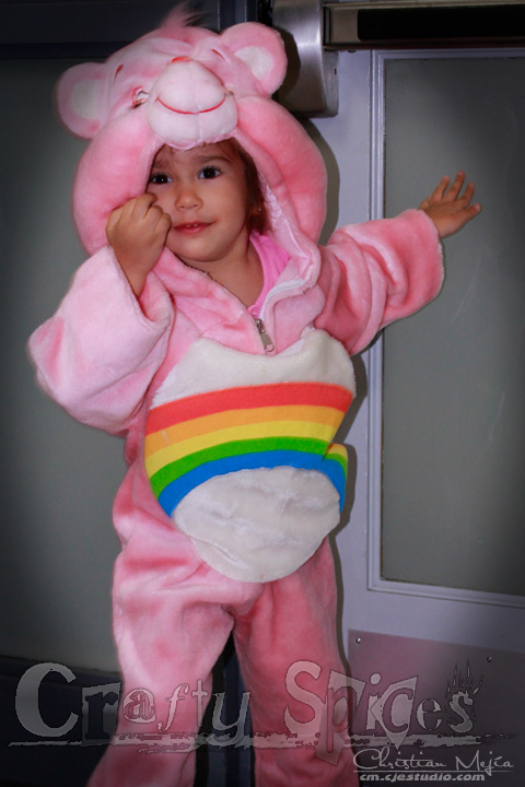 Kira in her costume - Care Bear Kira in her costume - Care Bear